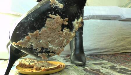 Be My Ashtray and Boot Meal Lady Victoria Valente