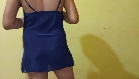 Telugu Aunty Dress Removing