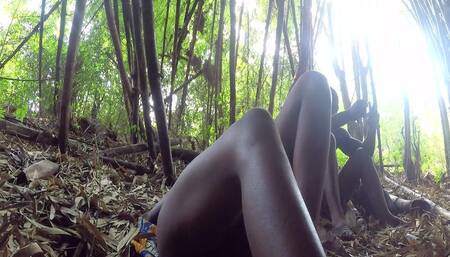 We Went to Have Sex in the Forest It Was Hard to Find a Nice Spot (part 4)