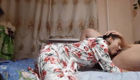 The Masseuse Gave Me an Erotic Massage, and the Girl Watched