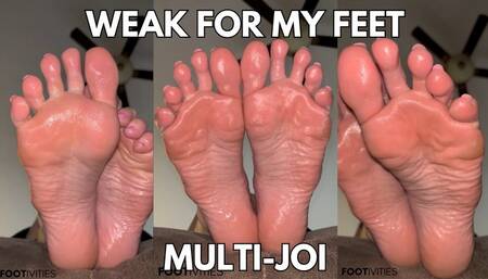 Weak for My Feet JOI Domination - Ivys Feet - Footivities