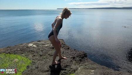 Swimmer Gets Sore Feet