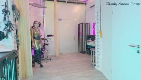 80 minutes bitter sweet rubber session: 3 latex ladies vs 2 latex slaves