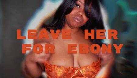 Cruel Ebony Femdom Goddess Aspen Aires Convinces You To Divorce Your Wife To Serve Her