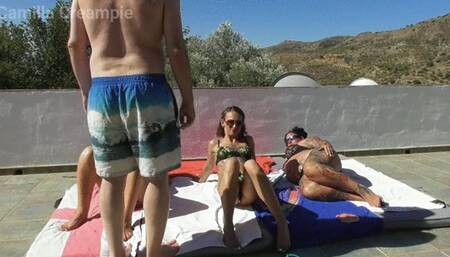 MFFF Public Balcony Foursome with Cheyenne and Katt