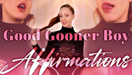 Good Gooner Boy Affirmations – Edging JOI MindFuck by Goddess Nikki Kit