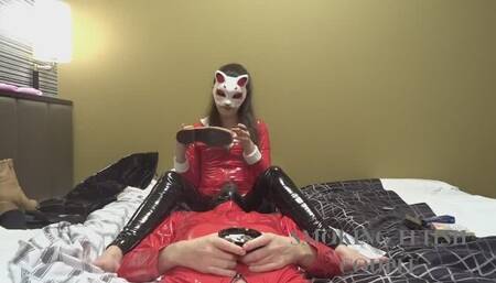 Pussy and feet licking while SMOKING