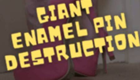Giant Sperman Enamel Pin Naked Heel Destruction 720p