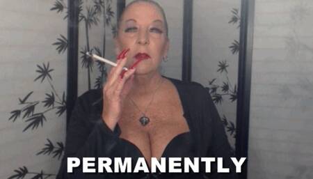 Femdom Permanently Hooked Smoking Strapon Financial Domination XHD (MP4)