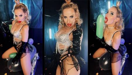 Chain Smoking Balloon crushing Queen Part 2