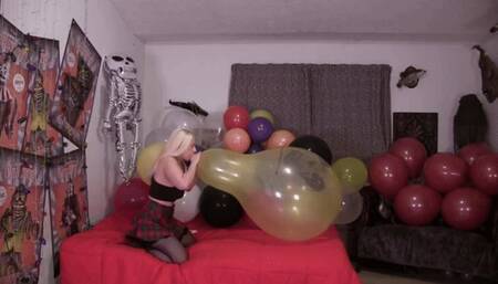 Galas Yellow Miss Snapback Printed Balloon Inflate - HD 1080p mp4