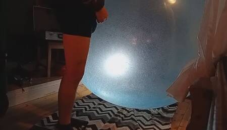 Wet blue Cattex 72 inch