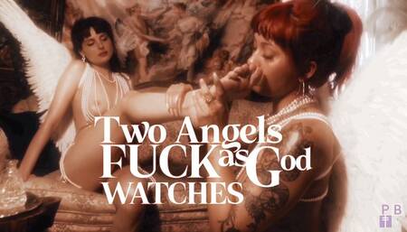 2 Angels Fuck - Affectionate domination with horny angels Petra Banx & Pretty Rose with girl-on-girl BDSM **FULL LENGTH DIRECTOR'S CUT**