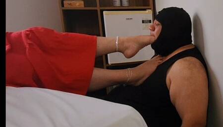 The Exhausted Footboy