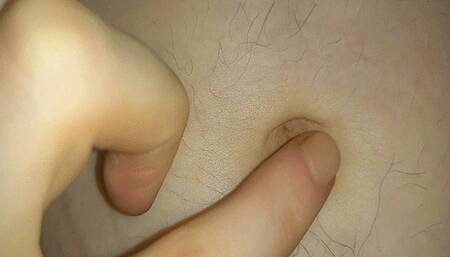 Fucking my belly button close up WMV
