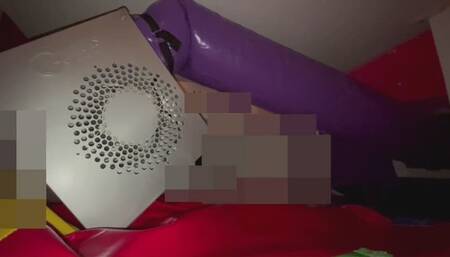 Bouncy Castle Blower almost tips over and overloads