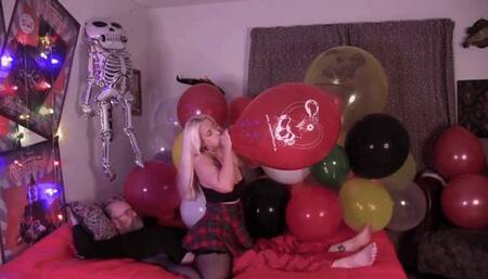 Red Miss Snapback Printed Balloon Dry Humping B2p - HD 1080p mp4