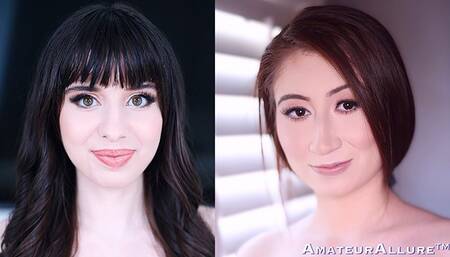 Codey Steele and Ava Davis's brunette clip by Amateur Allure