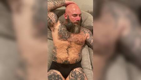 Worship my armpits while I smoke a cigar!