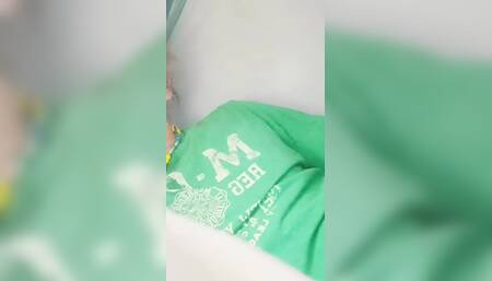 Handsome Young Man Opens His Ass