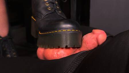 Dominant Stomping: Doc Martens Deliver Pain and Pleasure