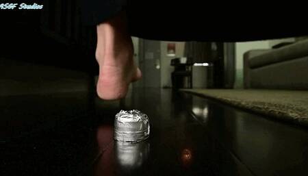 New Model with BIG FEET! Car crush! Part 3 barefoot! - MP4