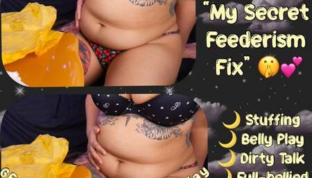 Midnight Munchies: My Secret Feederism Fix (GF Hides Her Fetish Roleplay)