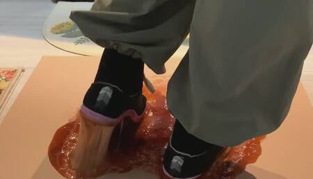 Femboy stuck in the kitchen part 1