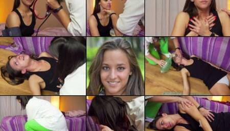 Amirah Adverse Reaction to Medical Monitoring Device, Ambu, CPR, MTM, BP, Stething (in HD 1920X1080)