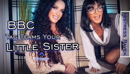 BIG BLACK COCKS TAG TEAM YOUR LITTLE STEP-SISTER