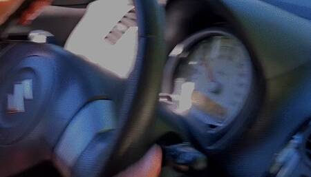 Topless car ride (2024) (MP4)