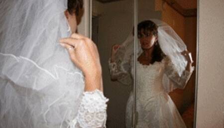 Wedding Day - Part 2 - INSEMINATED BY HER BLK BULL IN HER WEDDING DRESS & VEIL