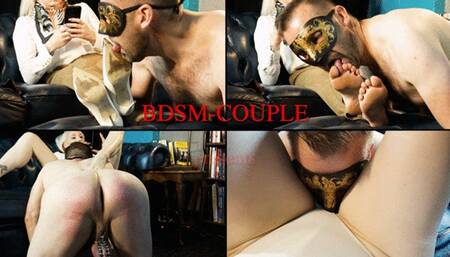 Miss Ruby Marks Ignoring Being Worshipped!