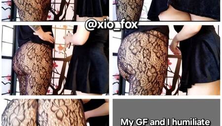 My girlfriend and I are gonna humiliate you and fart on you part 2