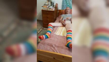 A Good Masturbation in Knee-high Socks