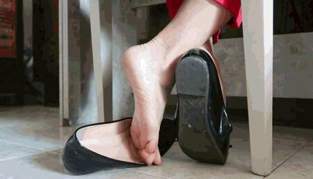 Shoeplay in ballet flats WMV (1920x1080) FHD