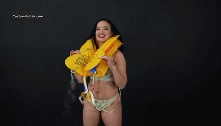 Roxy Tries on Life Vests, One with CO2 HD (1920x1080)