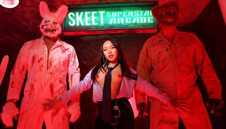 Five Fucks At Skeet’s by Exxxtra Small Featuring Asia Lee, Danny Mountain & Will Pounder