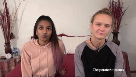 Conquering Alisha Adams and Kiki Sweet's desi smut