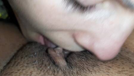 She Fucks My Pussy with Her Tongue to Orgasm
