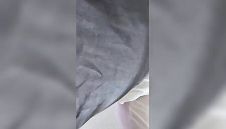 Pussy Flash in Short Skirt