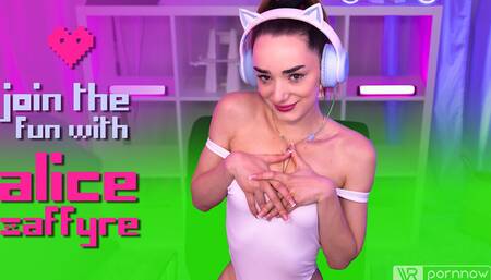 Erotic Gaming Session Starring Alice Zaffyre (passthrough)