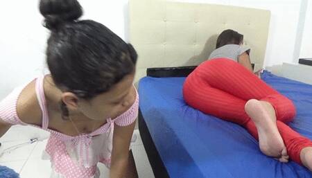 DOMINATRIX FART CONTROL WITH NEW SLAVE PART 2 By BRUNA PAZ AND LIA CAM BY DANI FULL HD