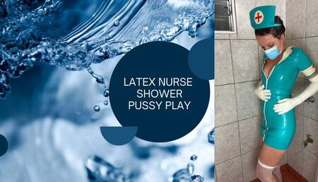 latex nurse shower