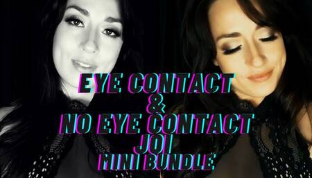Eye Contact JOI and NO Eye Contact JOI Mini Bundle