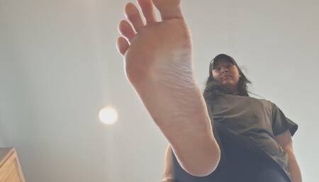 Giantess stepping and humiliation