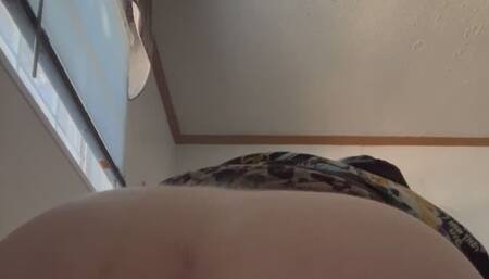 Explosive diarrhea toilet dump