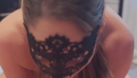 Shoe cumshot Sloppy Blowjob and ball licking until you cum on my Pink Jordan 4s