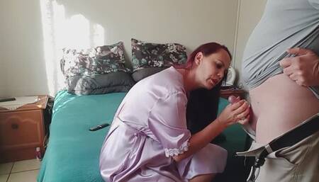 SCHOOL BULLY SEDUCES AND FUCKS MOM IN FRONT OF STEP-SON