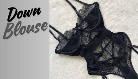 Down blouse